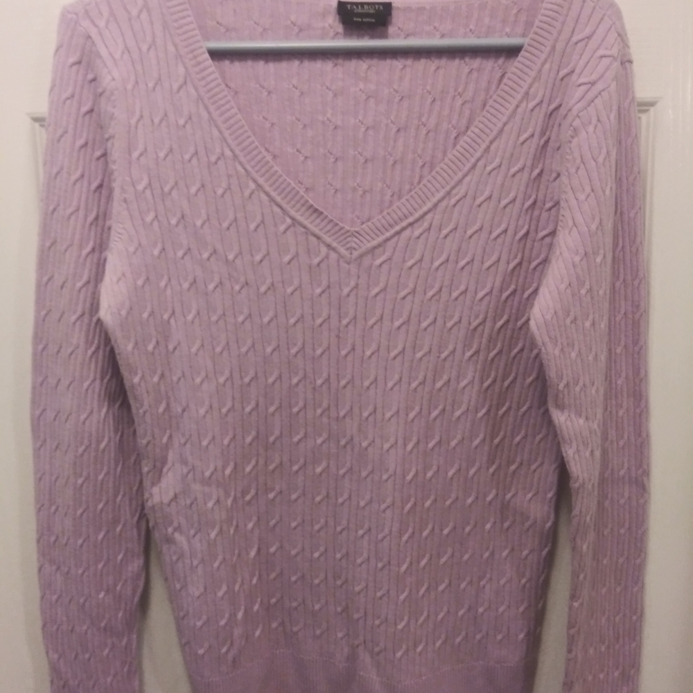 Talbots ladies sweater. Size L